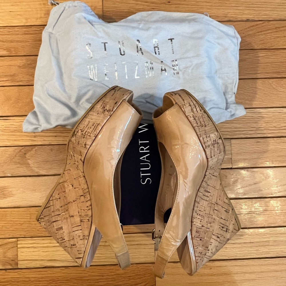 Stuart Weitzman Jean Wedge